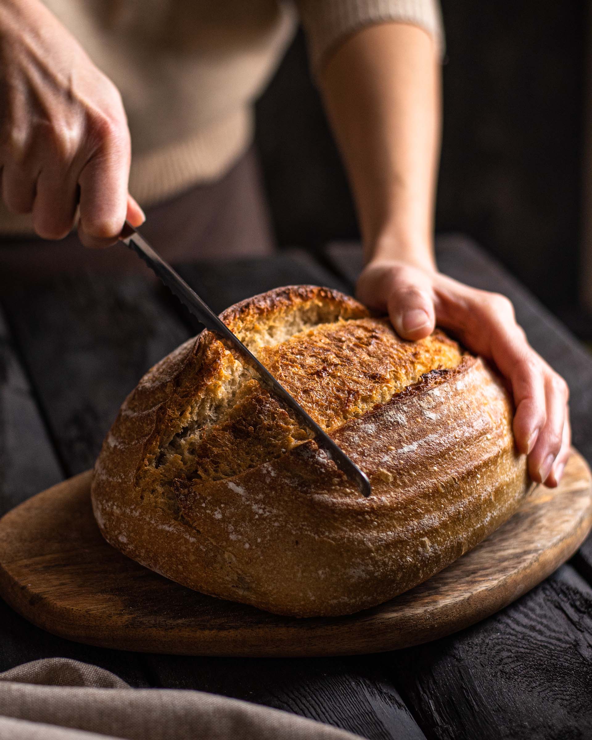 Galina Afanaseva - Homemade Artisan Sourdough from Foodiesfeed