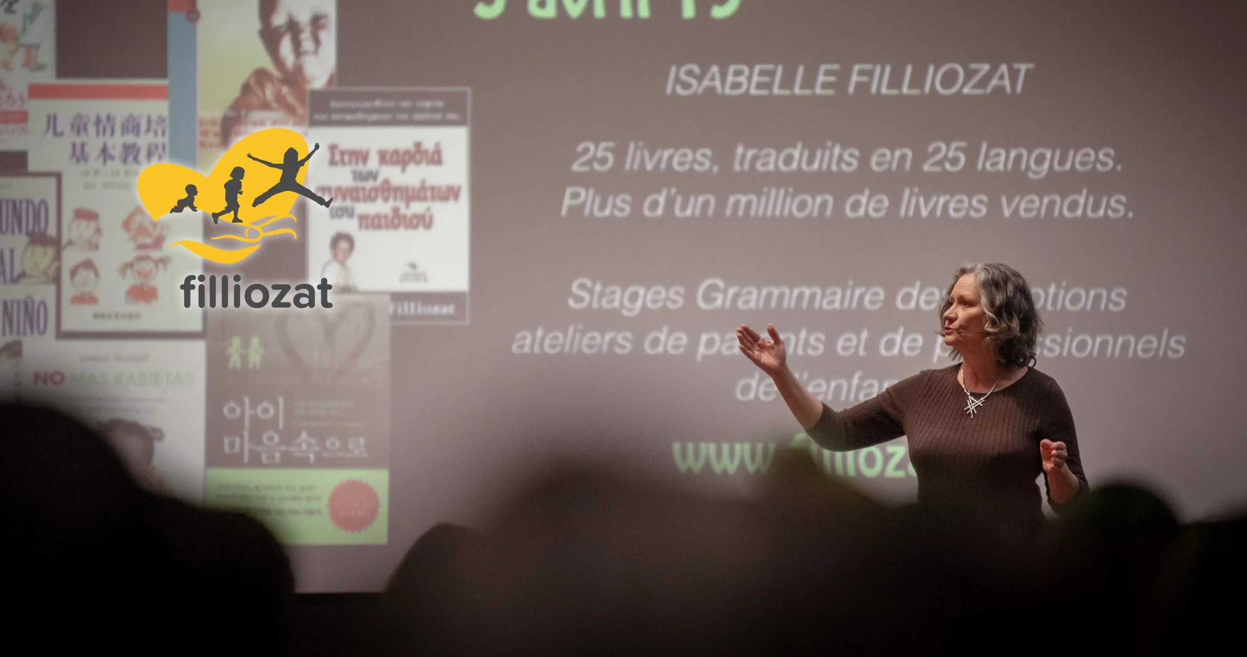 Isabelle Filliozat - Psychothérapeute auteure et conférencière - Agence Kozman
